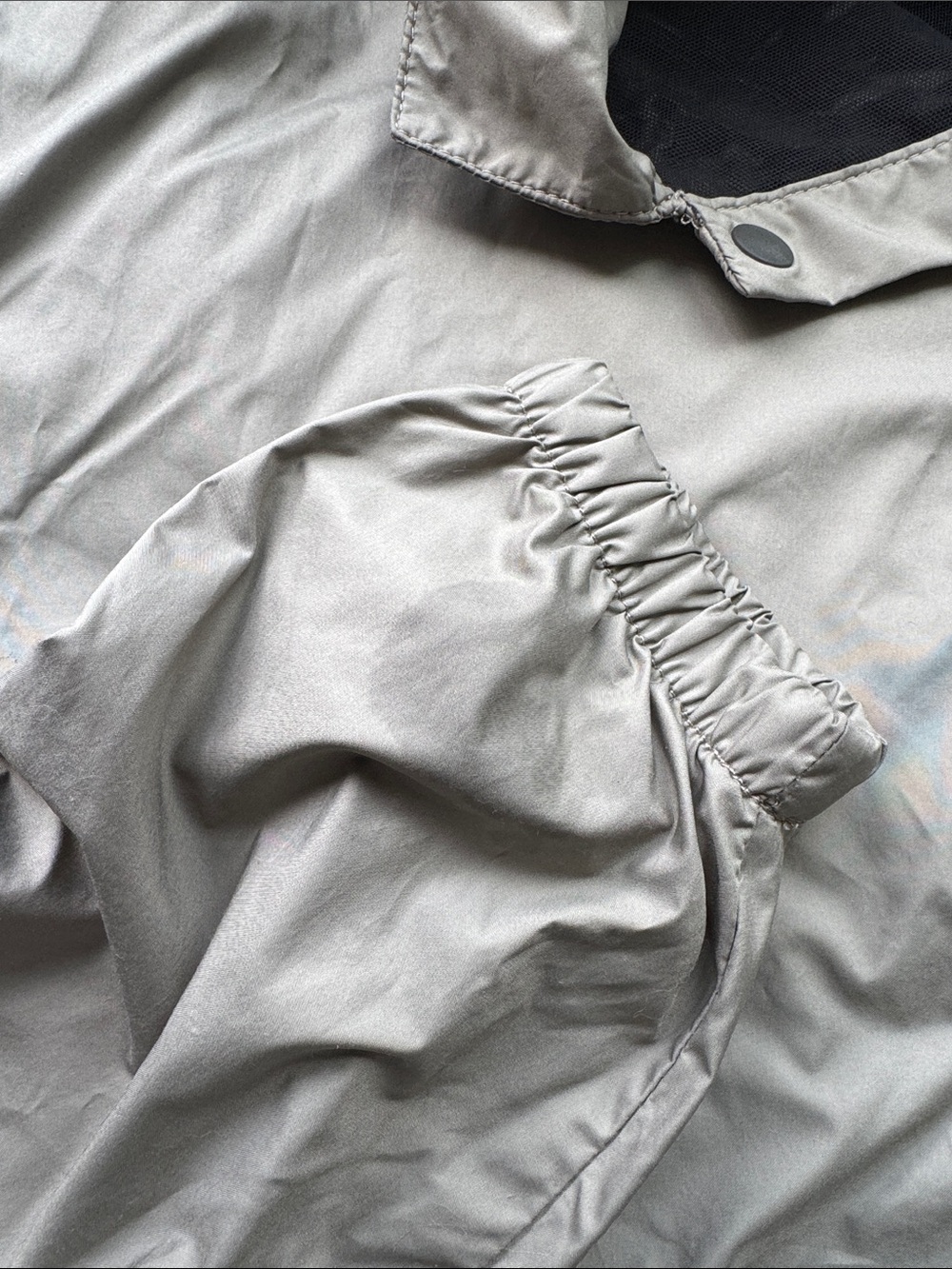 lululemon athletica Coach Windbreaker Soft Earth Taupe Button-Front Jacket - Picture 9 of 10